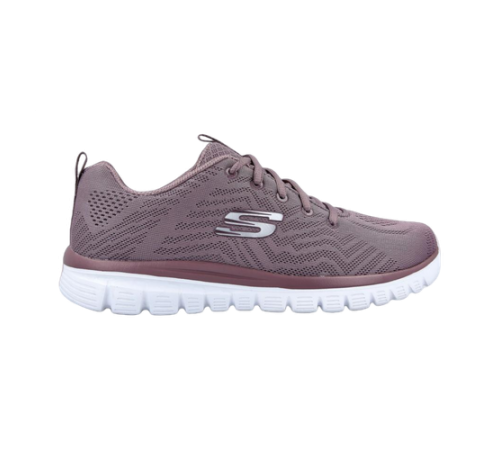 7s SKECHERS 12615-LAV Gracefoul Get-Connected wmn's shoe - purple/white